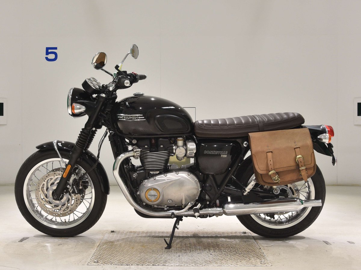 Triumph BONNEVILLE T120 2024, рама SMTDAD75HWRBT6497 – мотоцикл из Японии с аукциона BDS, фото 2