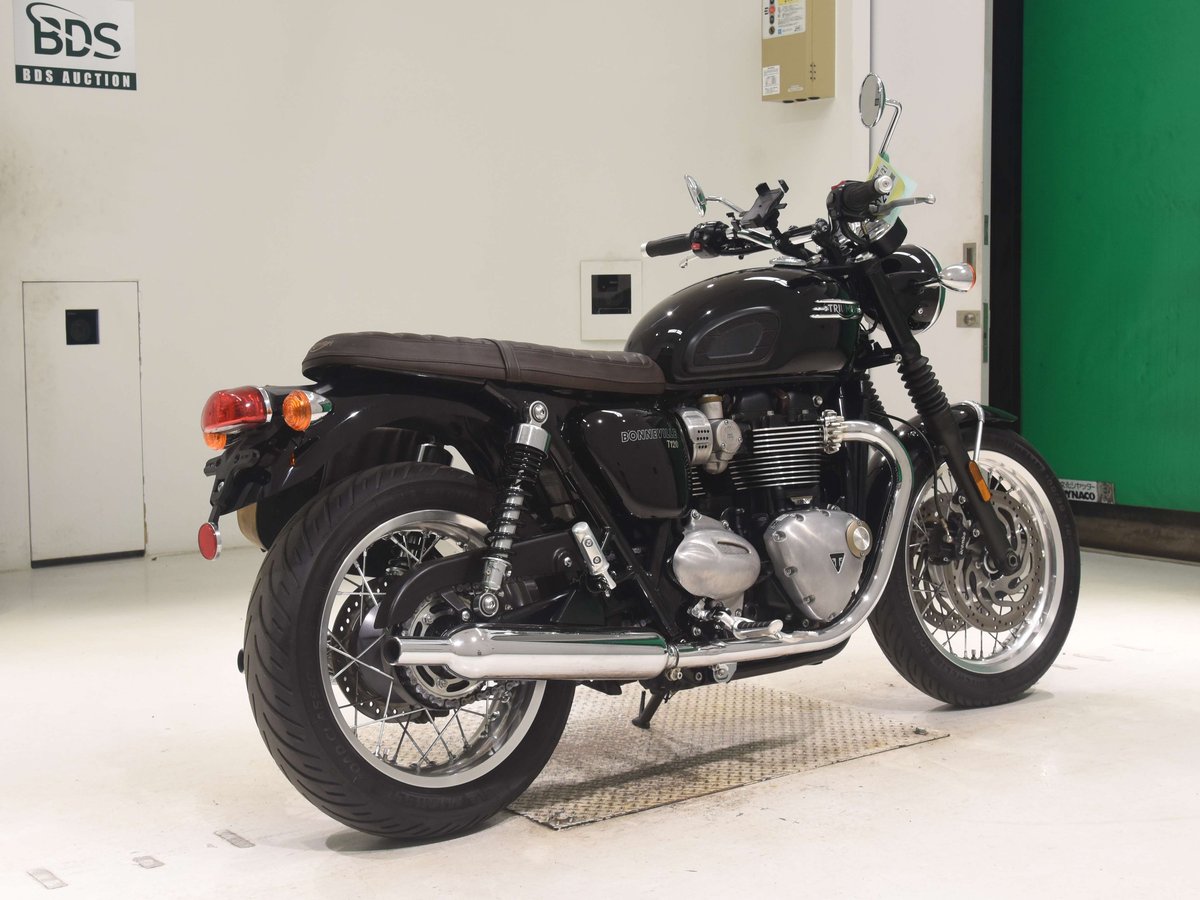 Triumph BONNEVILLE T120 2024, рама SMTDAD75HWRBT6497 – мотоцикл из Японии с аукциона BDS, фото 5
