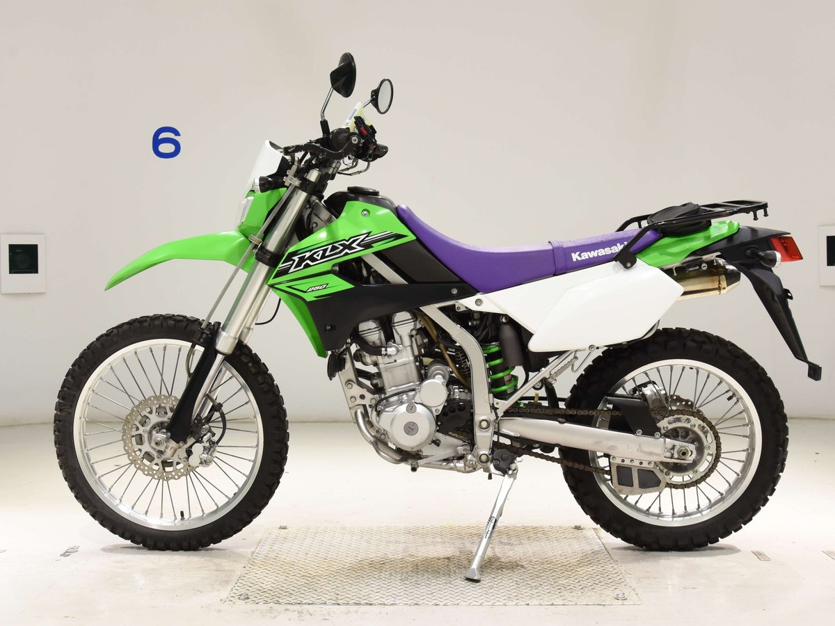 Kawasaki KLX250, рама LX250S-A20279 – мотоцикл из Японии с аукциона BDS, фото 2