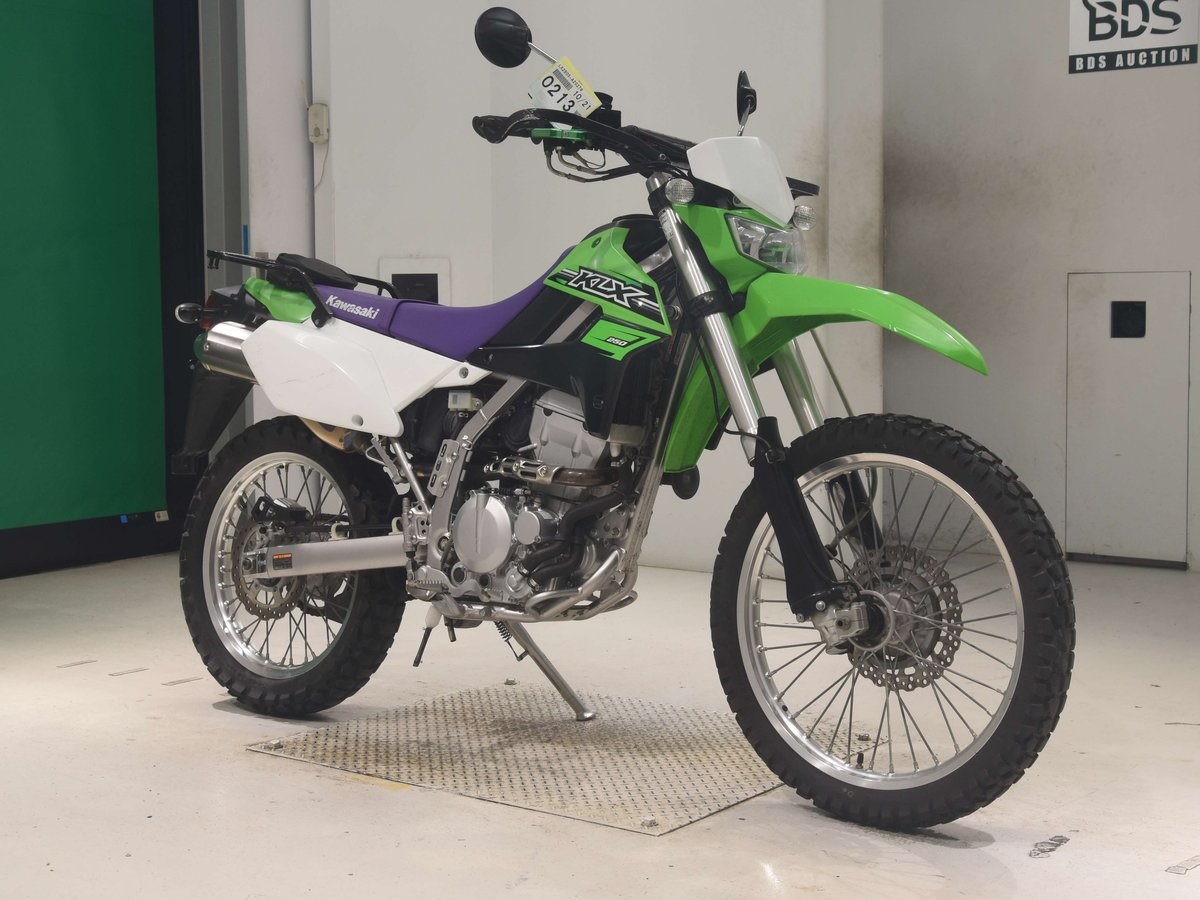 Kawasaki KLX250, рама LX250S-A20279 – мотоцикл из Японии с аукциона BDS, фото 3