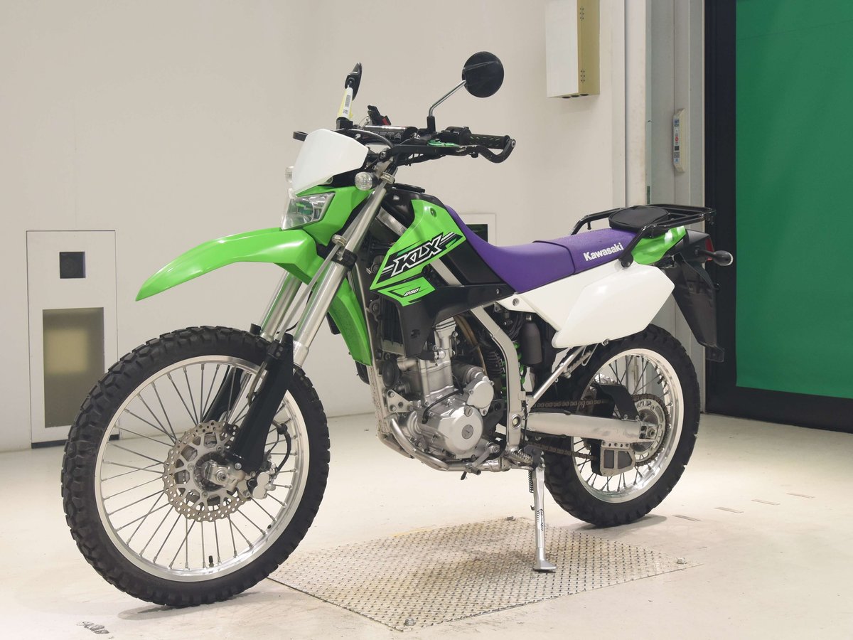 Kawasaki KLX250, рама LX250S-A20279 – мотоцикл из Японии с аукциона BDS, фото 4