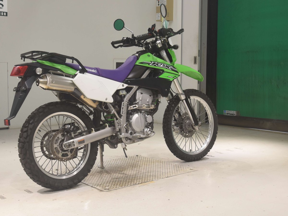 Kawasaki KLX250, рама LX250S-A20279 – мотоцикл из Японии с аукциона BDS, фото 5