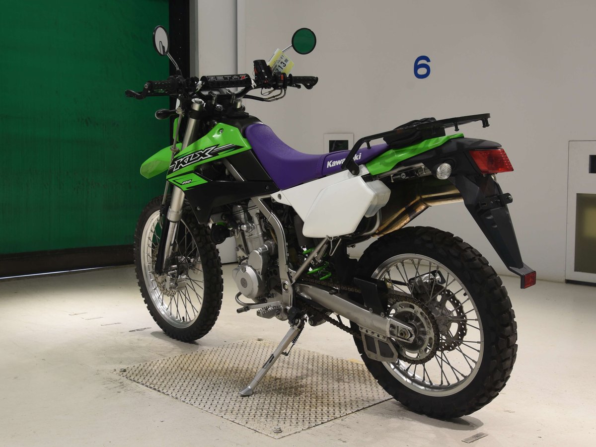 Kawasaki KLX250, рама LX250S-A20279 – мотоцикл из Японии с аукциона BDS, фото 6