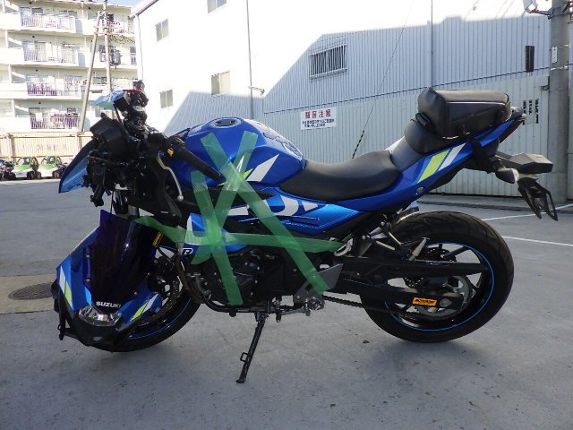 Suzuki GSX250R, рама LC6DN11AZ01109280 – мотоцикл из Японии с аукциона BDS, фото 2
