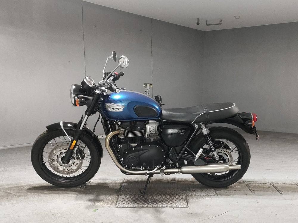 Triumph BONNEVILLE T100 2023, рама SMTDAD70GDPBJ1855 – мотоцикл из Японии с аукциона JBA, фото 2