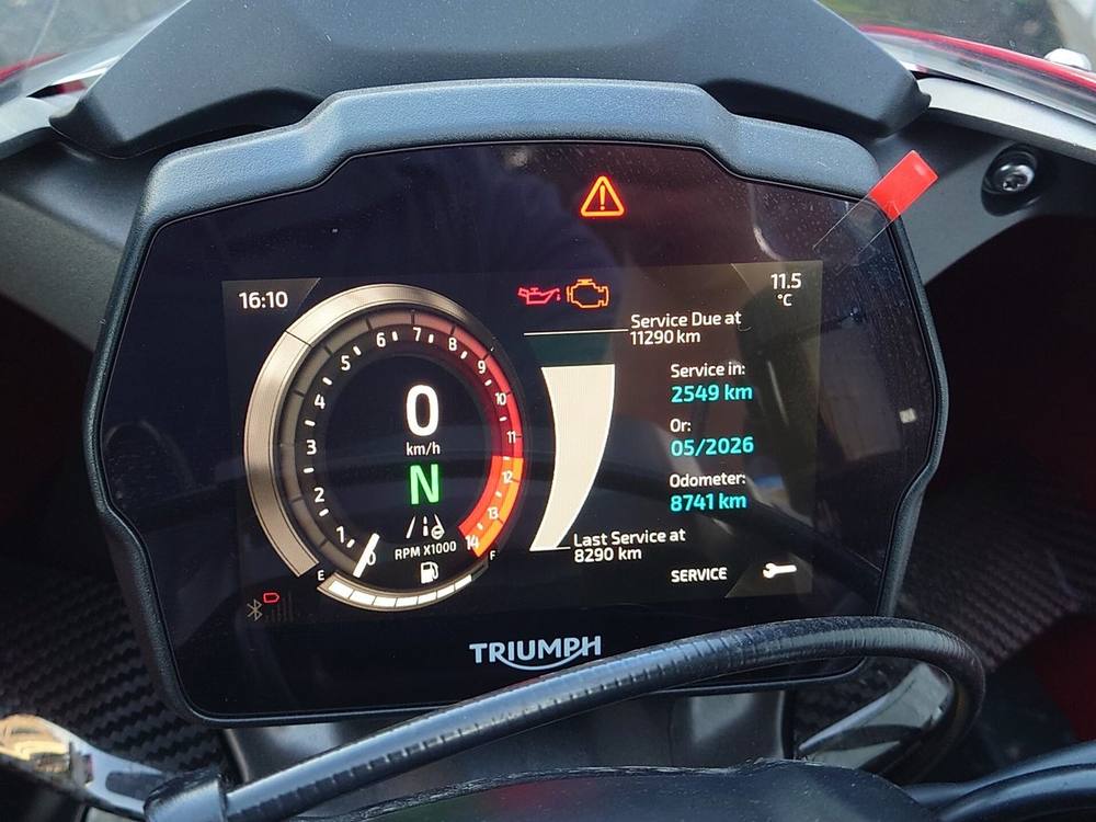 Triumph SPEED TRIPLE 1200 RR 2022, рама SMTS3P02SCNAY0735 – мотоцикл из Японии с аукциона IAUC, фото 3