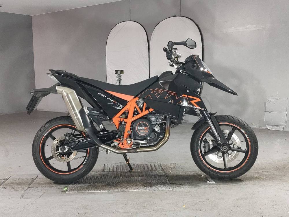 KTM 690 SUPERMOTO R 2010, рама VBKL1S4098M723929 – мотоцикл из Японии с аукциона JBA, фото 1
